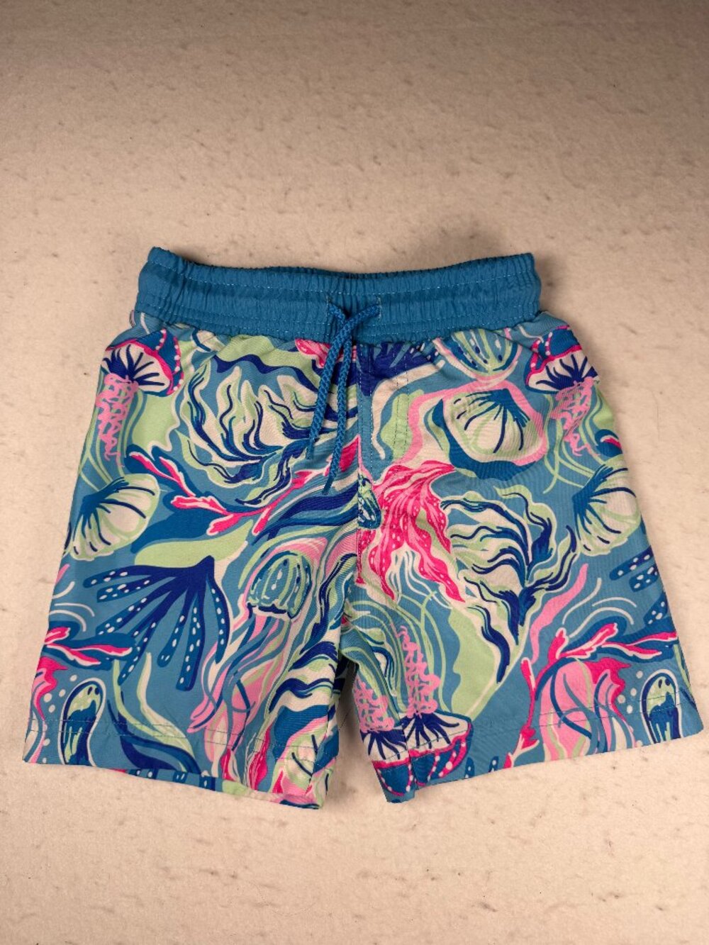Tommy Bahama Toddler Boys Swim 4T Drawstring Rash Guard Shorts Trunks